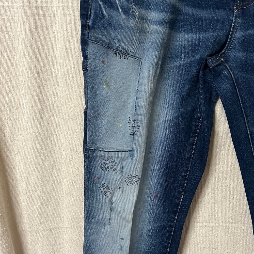 PRPS Dark Blue Skinny Jeans - Picture 3 of 13